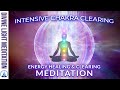 Intensive chakra clearing 12 primary chakras  healing crystals for energy healing  clearing