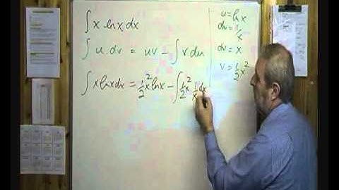 A Level Maths Example: Integration By Parts 1