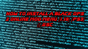 How To Install BO2 Mod Menu *JAILBREAK* (FULL TUTORIAL) 1.19
