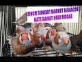 Birds Market Lalokhet karachi Fiches ke Rate High hogae  Urdu/Hindi.