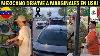 🔥¡MEXICANO defiende a su FAMILIA y DESVIVE a MALANDROS MARGINALES VENEZOLANOS en USA!