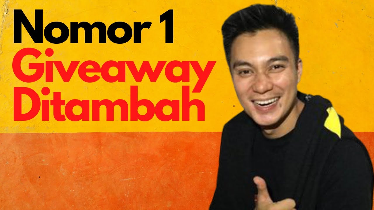 SAH! BAIM WONG YOUTUBER NOMOR 1 HADIAH GIVEAWAY DITAMBAH SAH! BAIM WONG YOUTUBER NOMOR 1 HADIAH GIVEAWAY DITAMBAH
