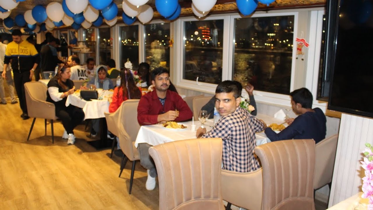 End of year yacht party 