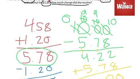 4.5cd Decimal Multi Step Word Problems