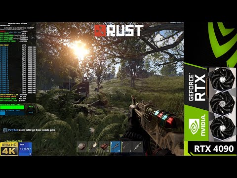 Rust Survival Maximum Settings 4K | RTX 4090 | i9 13900K