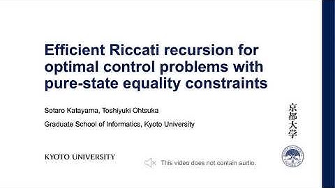 Efficient Riccati recursion for optimal control problems with pure-state equality constraints