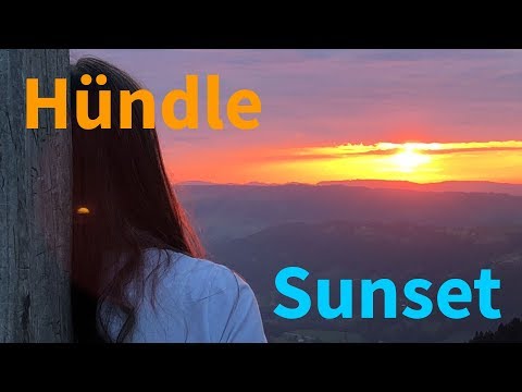 Sonnenuntergang #1: HÜNDLE | Oberstaufen | Allgäu