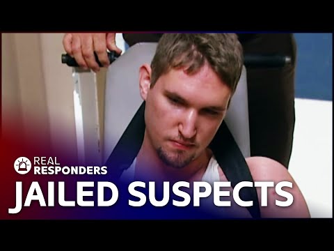 Taking Down Aggressive Suspects And Chaotic Drunks Of America | Jail | Real Responders
