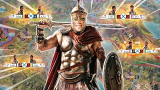 I made the STRONGEST ARMY as SPARTA?
