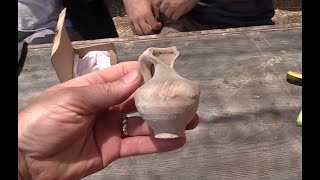 Jerusalem Ophel Excavation 2023: Fine Byzantine Ware from Area D1