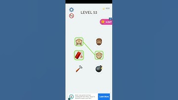 EMOJI PUZZLE GAME lEVEL 51,52,53,54