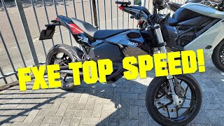 2023 ZERO FXE - TOP SPEED! by MotoSnax 5,720 views 10 months ago 1 minute, 53 seconds