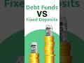 FD vs Debt Funds: Which Gives Better Returns? 🤔💰 #shorts #viral #trending #fd #funds
