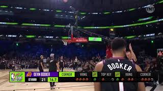 Devin Booker 27 PTS! NBA All-Star 2020 3pt Contest