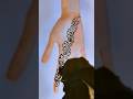 2 mint Beautiful and Easy Mehandi design #mehandi #tikki #design #shortsviral #shorts