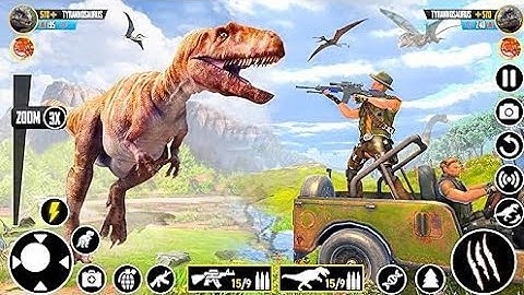 Dinosaur Hunting Games 3D 2023 - Android Gameplay