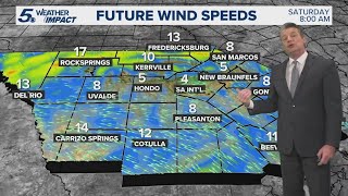 Chilly mornings and gusty winds return for next several days | KENS 5 Weather Impact Forecast