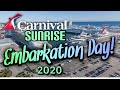 Carnival Sunrise 2020 | Embarkation Day  | Touring the Ship |