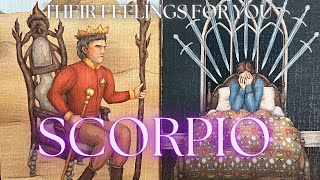 SCORPIO tarot ♏️ "They’re putting on brave face… but absolutely consumed by the fear of losing you."