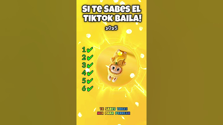 SI TE SABES EL TIKTOK BAILA! 2025│Nuevos Trends De TikTok│BAILANDO TIK TOK #2025 #tiktok #baila