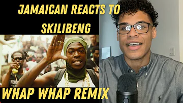 JAMAICAN REACTS TO Skillibeng - Whap Whap feat. Fivio Foreign & French Montana (Visualizer)