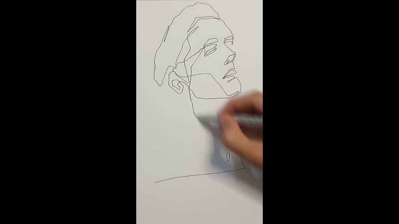 I Tried One Line Art Challenge
