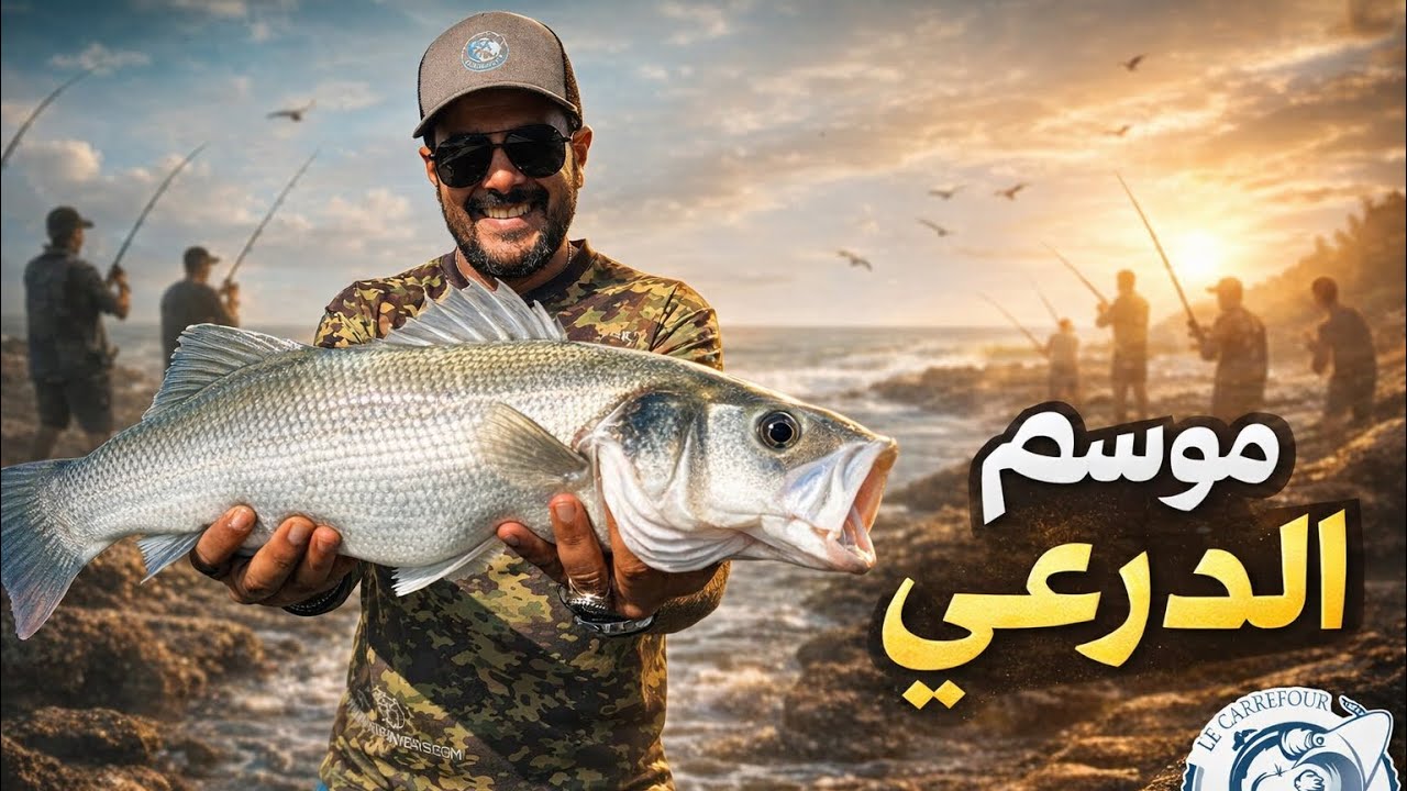 أخطر طُعم لصيد الدرعي في موسم 2026 🐟🔥