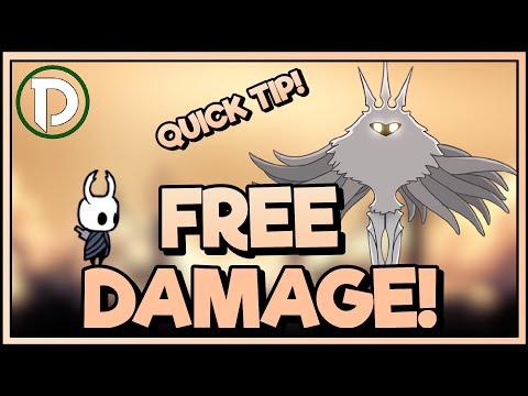 (P5 Only) QUICK TIP! - Do FREE DAMAGE at the start of the Absolute Radiance Fight - Hollow Knight