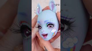 I Made RAINBOW DASH from My Little Pony 🌈⚡️ #ooak #doll #custom #diy #mlp #mylittlepony