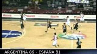 Argentina 86 - España 81 [Mundial de Basket 2010]