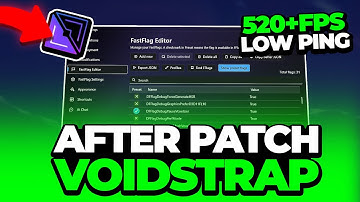 Secret VOIDSTRAP Settings AFTER PATCH in Roblox! 🤫 (FPS BOOST + LOW PING)