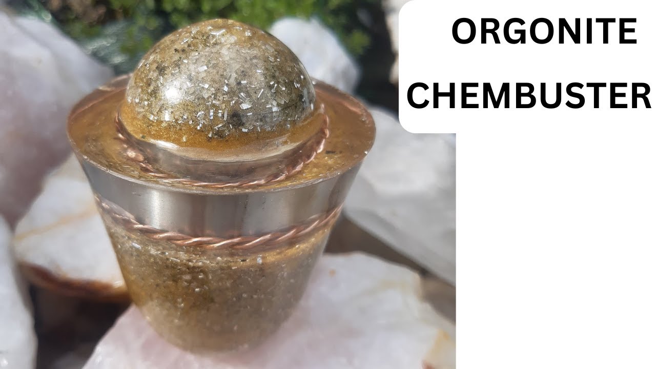 Orgonite chembusters, Cloudbuster |  With Tensor rings