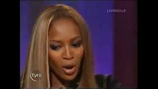 Tyra banks interviews Naomi Campbell Part 1 of 3 flv