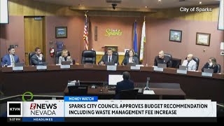 Sparks City Council approves budget recommendation