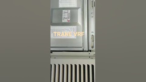 TRANE VRF TVR