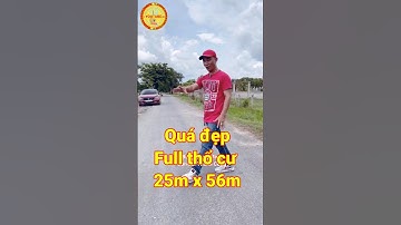 Đất Full thổ cư đẹp thế này ai không mê #shorts