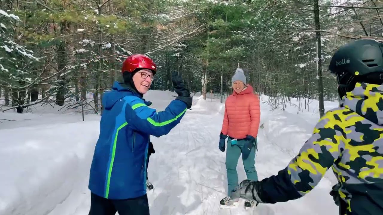 ONEC Goes Skating In Lac Des Loups, QC