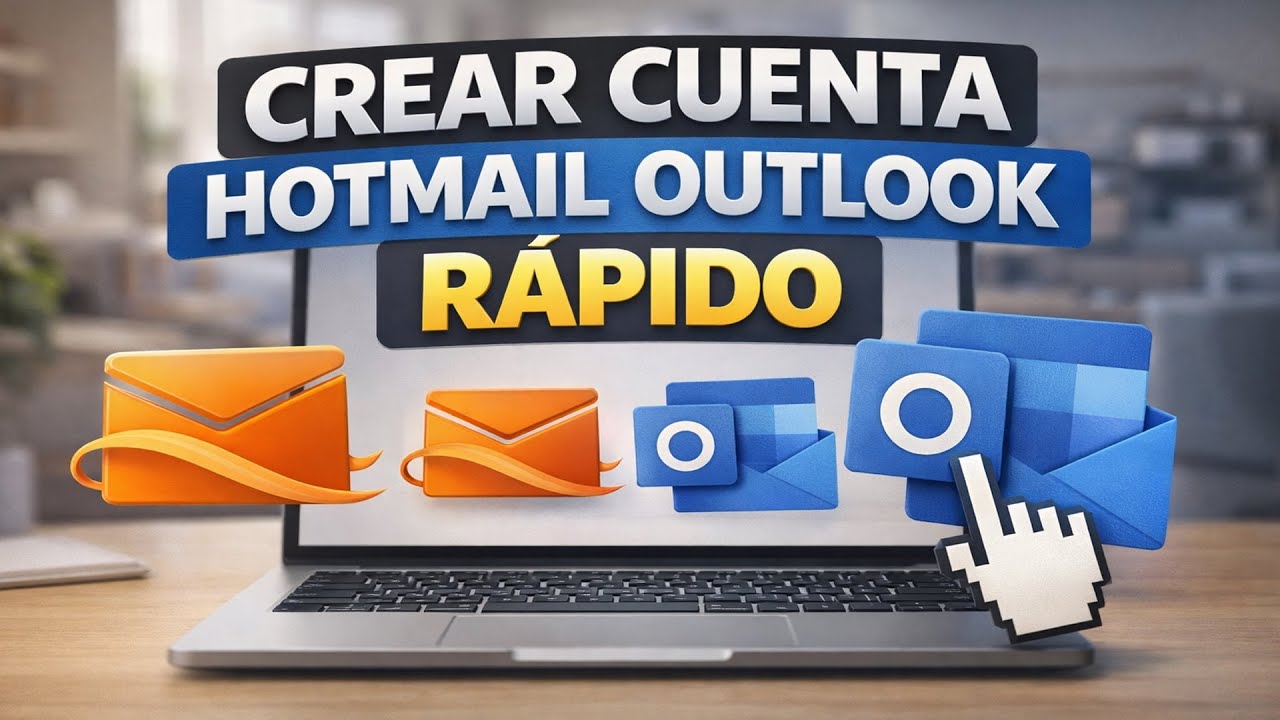 COMO CREAR UNA CUENTA DE HOTMAIL Y OUTLOOK EN PC 2026 - YouTube