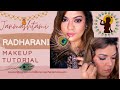 Janmashtami Special Radha Rani Makeup Tutorial | Easy Traditional Indian Festive Look