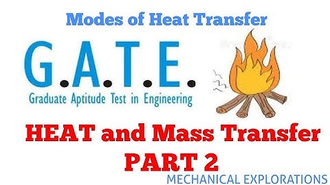 Heat and Mass transfer part 2 | GATE | ESE | ISRO | BARC | DRDO | Interview point of view.