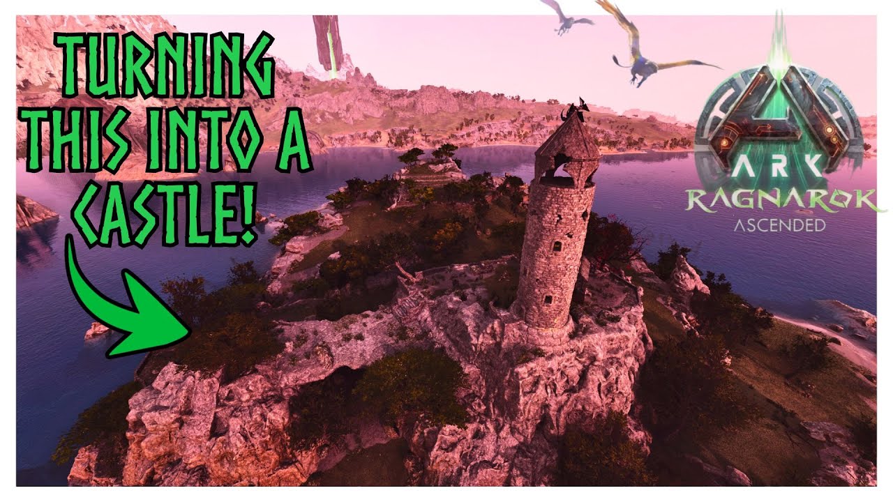 Can the new Building Hammer speed up this CASTLE build? | Ark Ragnarok ...