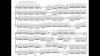 Cosimo Carovani - Norrsken for String Quartet, Op. 34 (2019) [Score-Video]