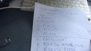 Using the TI-84 Plus Pocket SE for Poisson Distribution