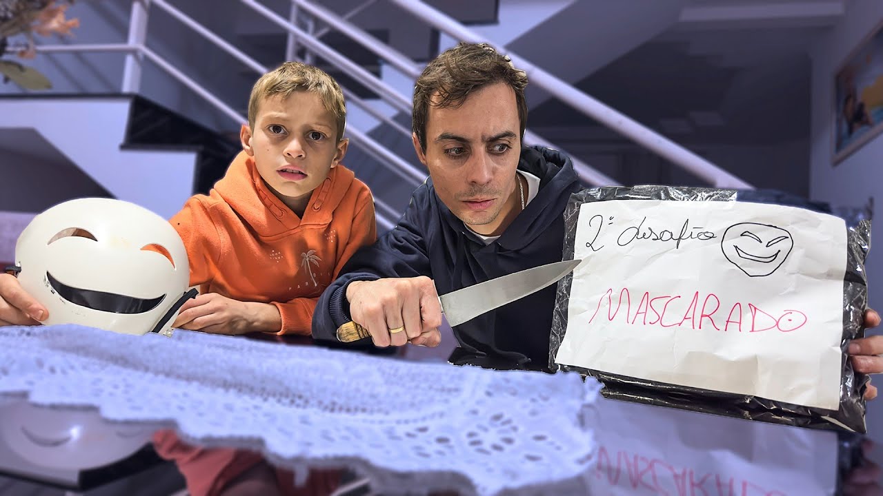 RECEBI O 2º DESAFIO DO MASCARADO