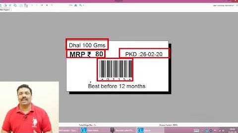 With Packing date barcode create raintech pos billing software 2020
