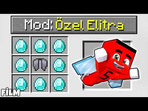 SAMET'in ÖZEL YAPIM ELİTRALARI VAR !! - Minecraft
