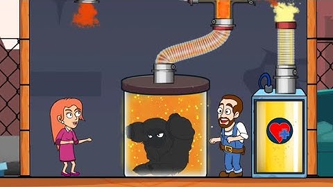 Home Pipe Rescue Gameplay Level Solution Mobile Game - Pull The Pipe