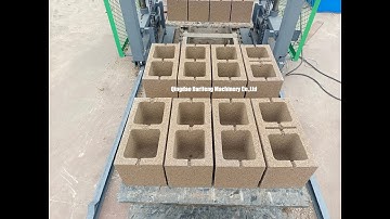 QT4 18 for making 8inches hollow block 400x200x200mm