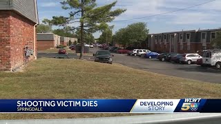 Man shot, killed at Springdale apartment complex