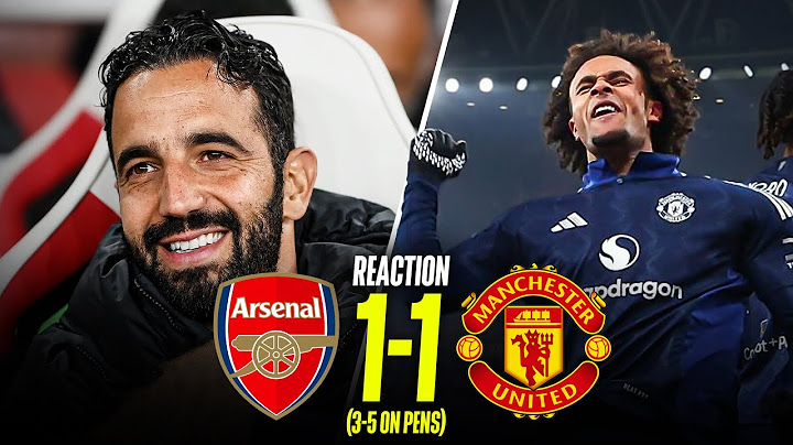 AMORIM'S WARRIORS: HUGE WIN, JUSTICE...INCREDIBLE ATTITUDE | ARSENAL 1-1 (3-5p) MAN UTD